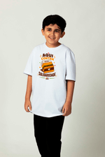 Camiseta Jovem Aqui Contém Branco 10