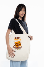 Ecobag Aqui Contém Cru